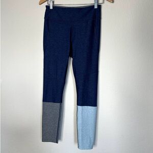 Outdoor Voices Dipped Color Block 7/8 Athletic techsweat Leggings size M